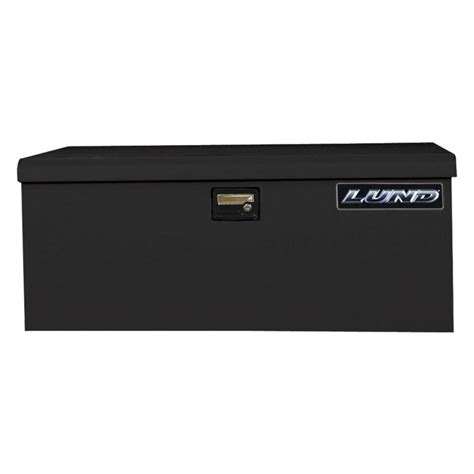 lund steel job site storage box/chest|Lund 708048: Job Site Tool Box Black .